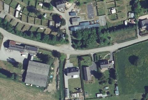 Vue aérienne du Camping au Bol d’Air à Sémeries