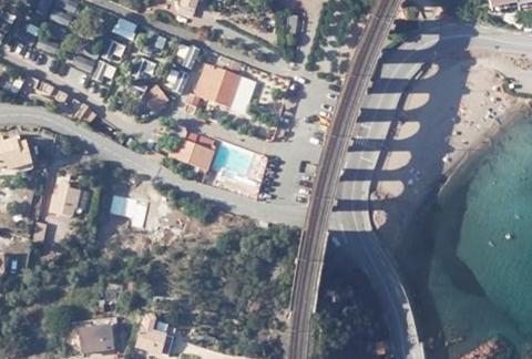 Vue aérienne du Camping Azur Rivage à Saint-Raphaël