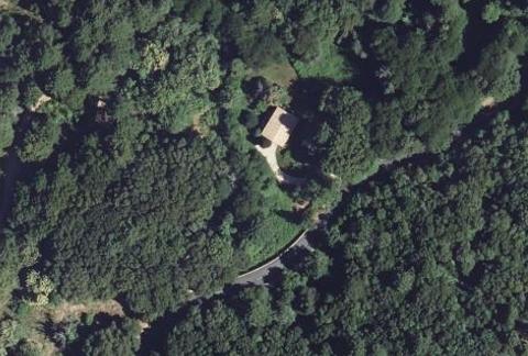 Vue aérienne du Camping Bavella Vista à Zonza