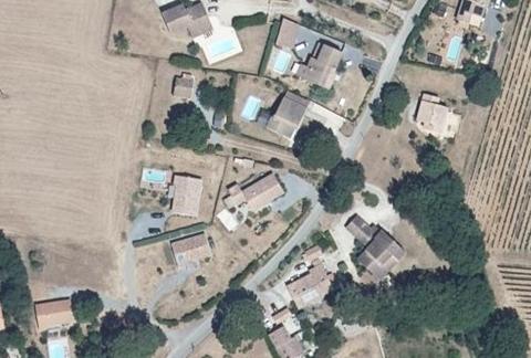 Vue aérienne du Camping Bel’Air à Berrias-et-Casteljau