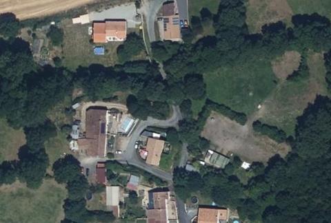 Vue aérienne du Camping Campilô à Aubigny