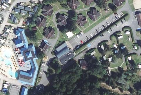 Vue aérienne du Camping Ccas Merlimont à Merlimont