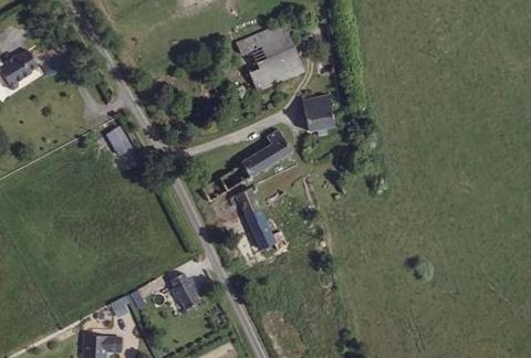 Vue aérienne du Camping Château de Bélon à Riec-sur-Belon