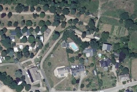 Vue aérienne du Camping Chon du Tarn à Bédouès-Cocurès