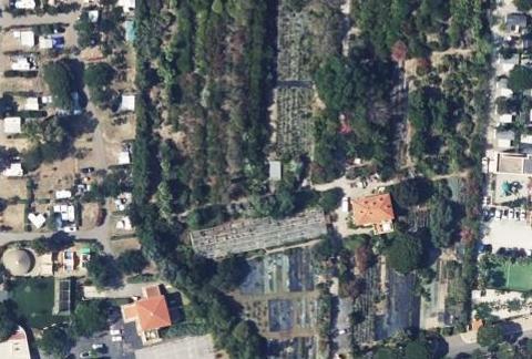 Vue aérienne du Camping Club les Tamaris à Le Barcarès