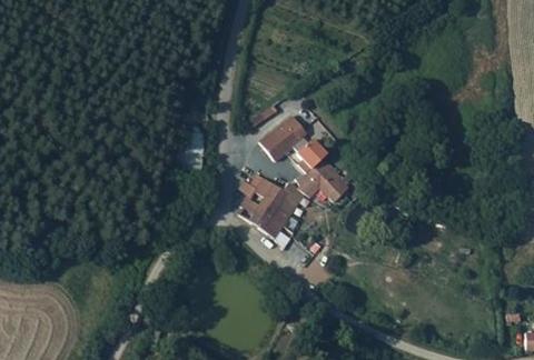 Vue aérienne du Camping Damona Lodges à Vairé