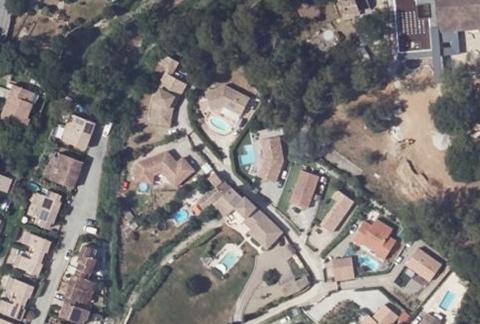 Vue aérienne du Camping de la Foux à Draguignan