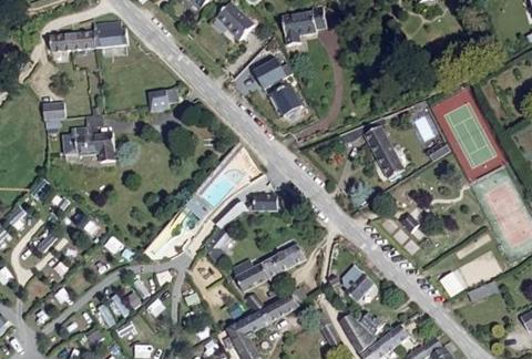 Vue aérienne du Camping de la Plage à La Trinité-sur-Mer