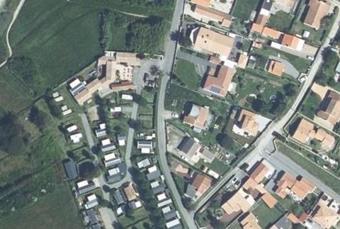 Vue aérienne du Camping de la Prée à Préfailles