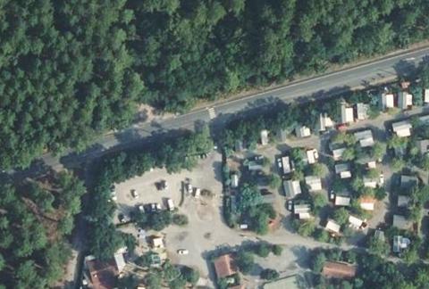 Vue aérienne du Camping de Moïsan à Messanges