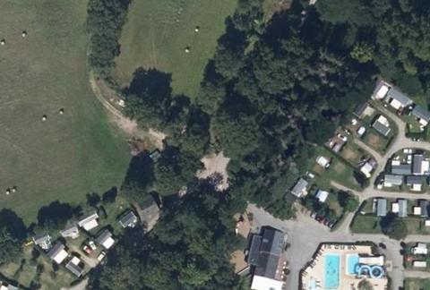 Vue aérienne du Camping de Penboch à Arradon