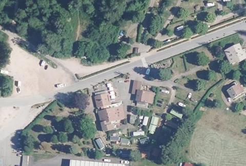 Vue aérienne du Camping de Ramberchamp à Gérardmer