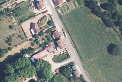 Vue aérienne du Camping des 2 Rives à Étang-sur-Arroux
