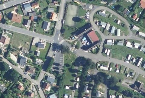 Vue aérienne du Camping des Goélands à Petit-Caux