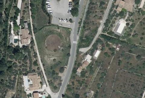 Vue aérienne du Camping des Sources à Gordes
