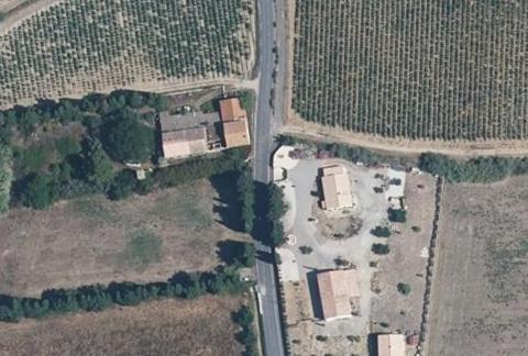 Vue aérienne du Camping Domaine les Mûriers à Vendres