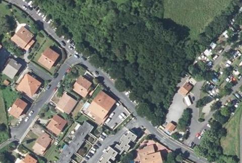 Vue aérienne du Camping Domaine Séres à Hendaye