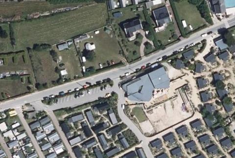 Vue aérienne du Camping Domisilami à Quiberon