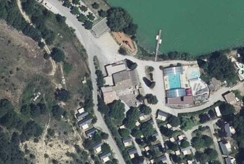 Vue aérienne du Camping Douce Provence à Niozelles