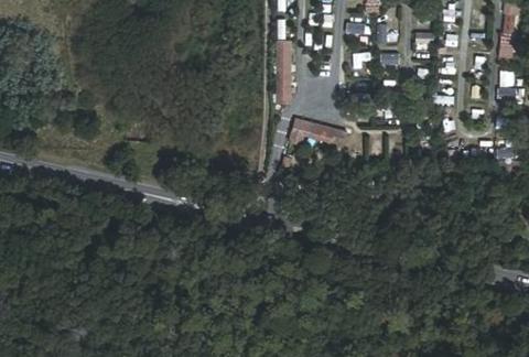 Vue aérienne du Camping du Bois Henri Iv à La Couarde-sur-Mer