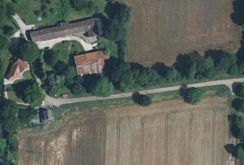 Vue aérienne du Camping du Buisson à Louvemont