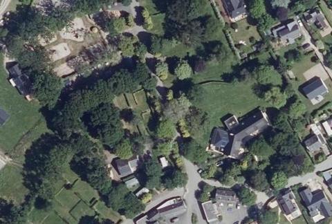 Vue aérienne du Camping du Letty à Bénodet
