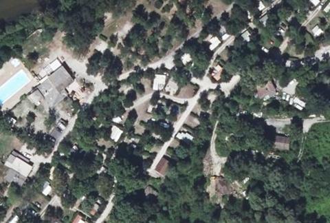 Vue aérienne du Camping du Pont de Manne à Saint Thomas en Royans