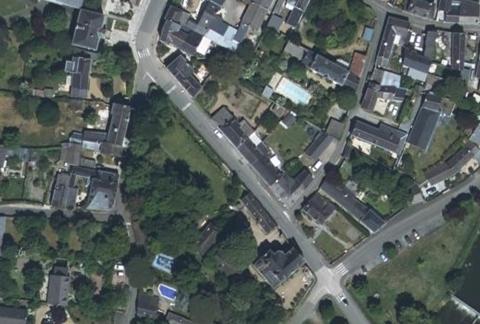 Vue aérienne du Camping du Port Caroline à Brain-sur-l’Authion