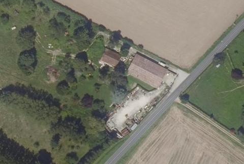 Vue aérienne du Camping Ferme de Malassise à Fontenay-Trésigny