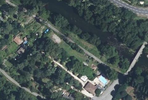 Vue aérienne du Camping Font de Merle à Branoux-les-Taillades