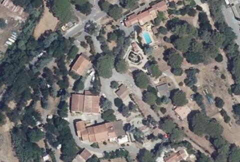 Vue aérienne du Camping Gcu Cavalaire à Cavalaire-sur-Mer