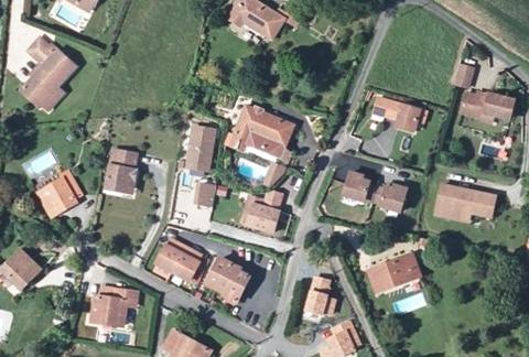 Vue aérienne du Camping Goyetchea à Saint-Pée-sur-Nivelle