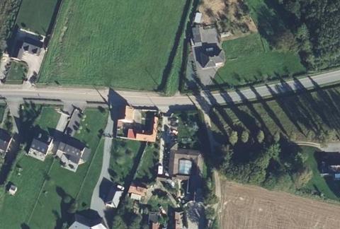 Vue aérienne du Camping Holiday Village à Reclinghem