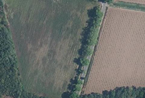 Vue aérienne du Camping Hortes Loisirs à Bessan