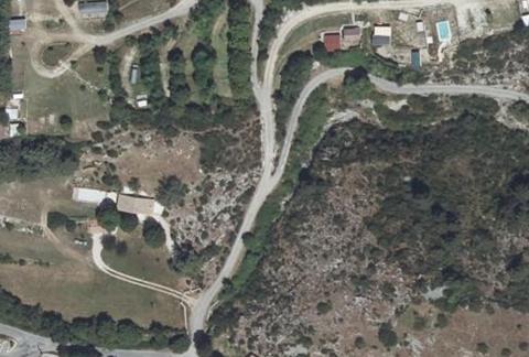 Vue aérienne du Camping Humawaka à Comps-sur-Artuby