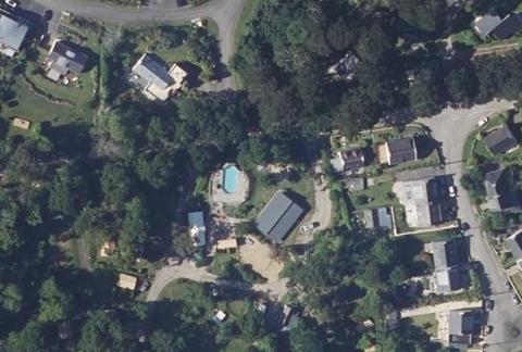 Vue aérienne du Camping Huttopia Douarnenez à Douarnenez
