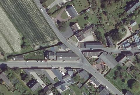 Vue aérienne du Camping Indiana à Barfleur