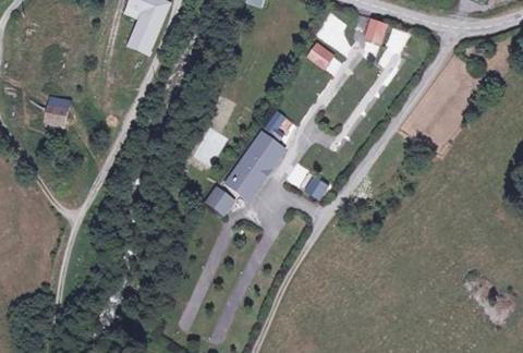 Vue aérienne du Camping l’Envie d’Ailleurs à La Ferrière