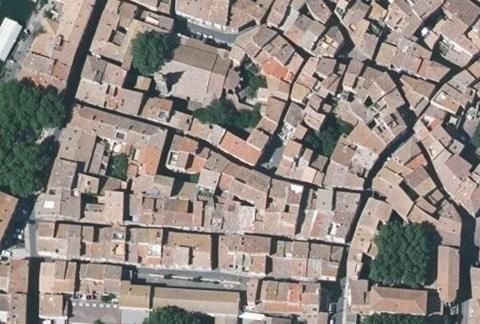 Vue aérienne du Camping l’Escale à Agde