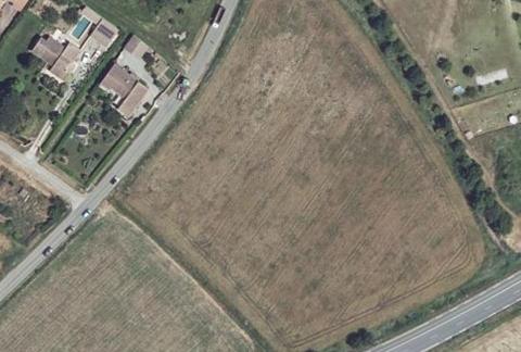 Vue aérienne du Camping l’Escale Occitane à Alzonne
