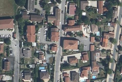 Vue aérienne du Camping l’Oasis des Dombes à Ambérieux-en-Dombes
