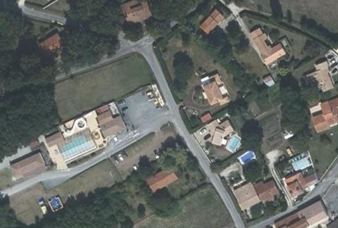 Vue aérienne du Camping la Belle Étoile à Breuillet
