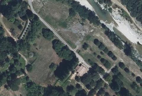 Vue aérienne du Camping la Berge Fleurie à Mialet