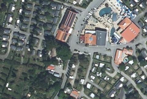 Vue aérienne du Camping la Boutinardière à Pornic