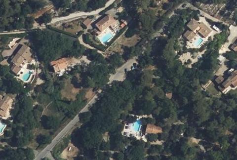 Vue aérienne du Camping la Camassade à Tourrettes-sur-Loup