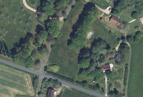 Vue aérienne du Camping la Castillonderie à Thonac