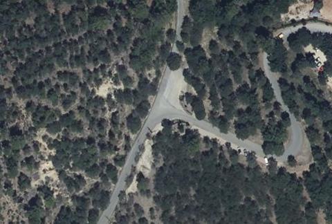 Vue aérienne du Camping la Farigoulette à Saint-Laurent-du-Verdon