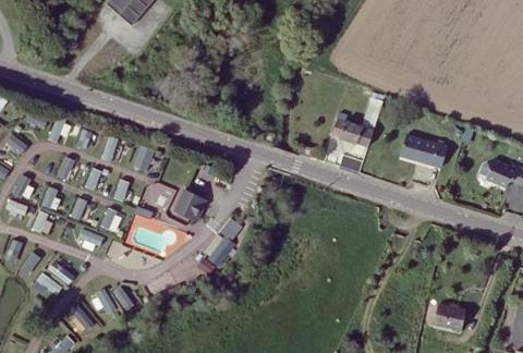 Vue aérienne du Camping la Gerfleur à Barneville-Carteret