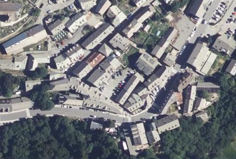 Vue aérienne du Camping la Gravelotte à La Grave