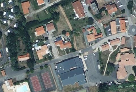 Vue aérienne du Camping la Maison Blanche à Le Perrier